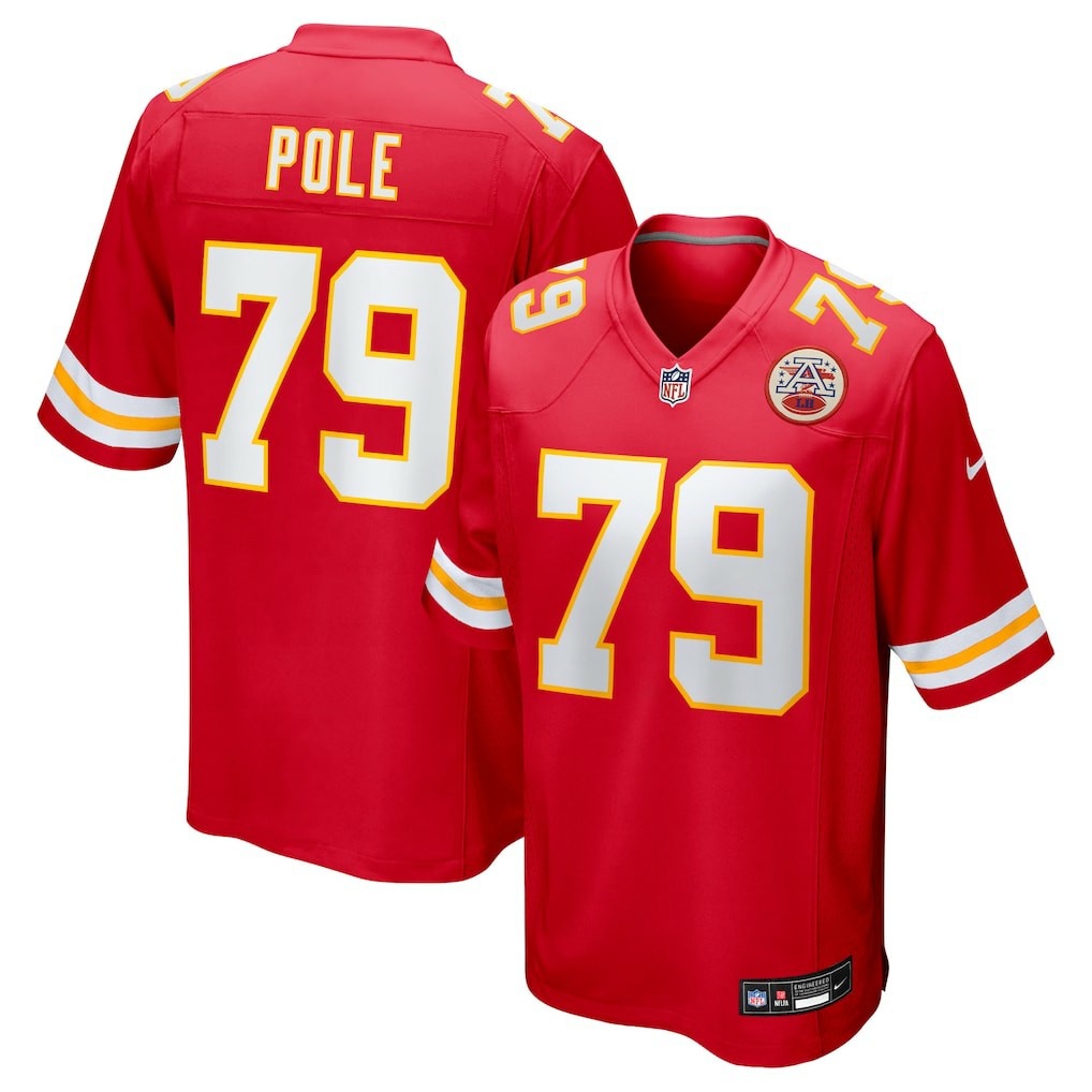 Esa Pole Kansas City Chiefs Team Game Jersey Red