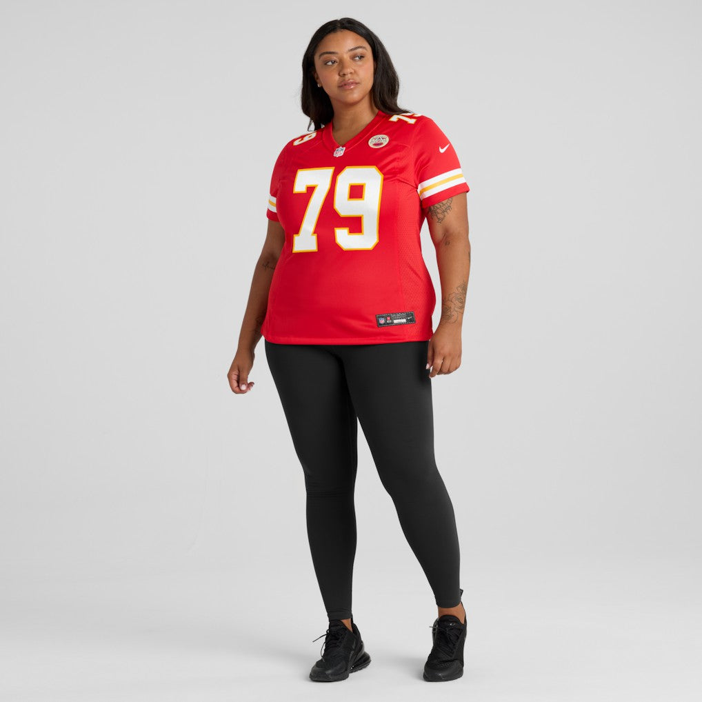 Esa Pole Kansas City Chiefs Women's Team Game Jersey Red