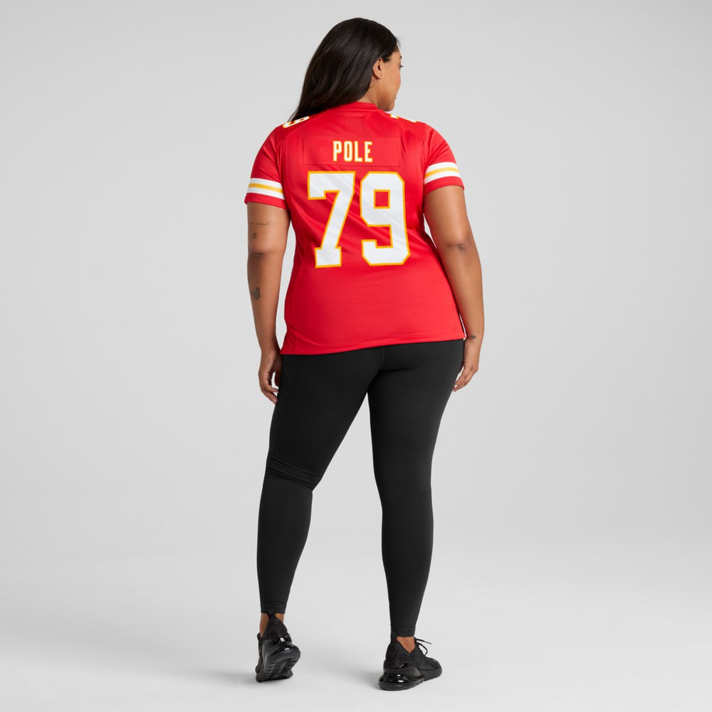 Esa Pole Kansas City Chiefs Women's Team Game Jersey Red