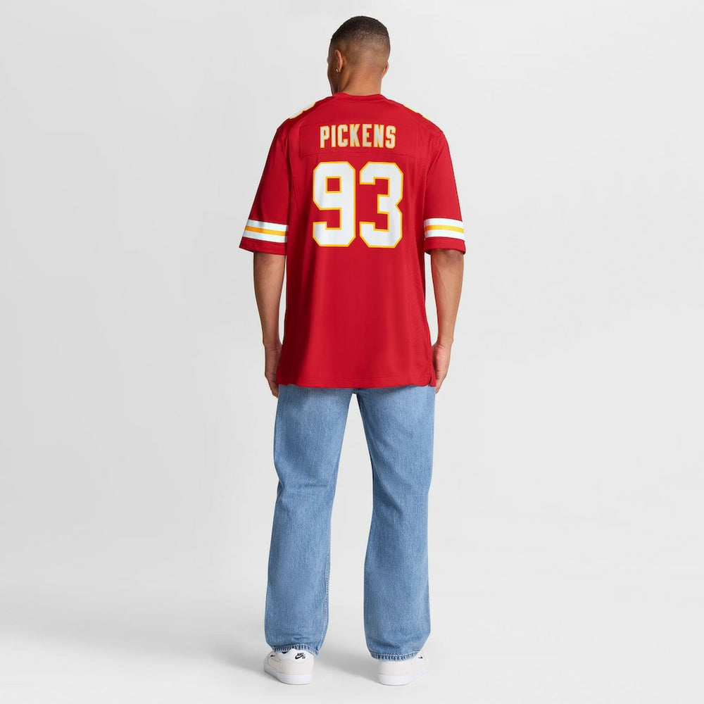 Zacch Pickens Kansas City Chiefs Team Game Jersey Red