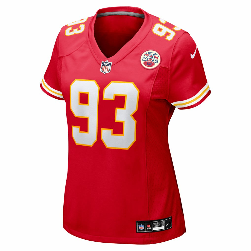 Zacch Pickens Kansas City Chiefs Women's Team Game Jersey Red