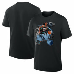 Ja Morant Memphis Grizzlies Start of Season T-Shirt Black
