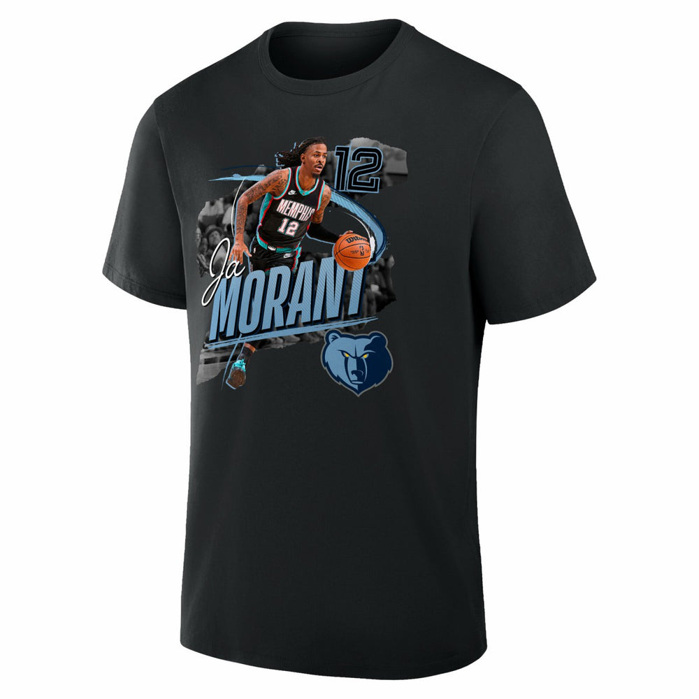 Ja Morant Memphis Grizzlies Start of Season T-Shirt Black