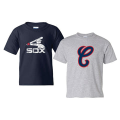 Chicago White Sox Soft as a Grape Youth  Cooperstown 2-Pack T-Shirt Set - Navy/Gray T-shirts