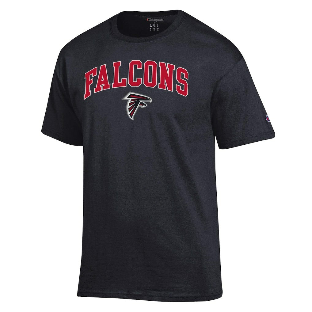 Atlanta Falcons Champion Arch Over Logo T-Shirt Black