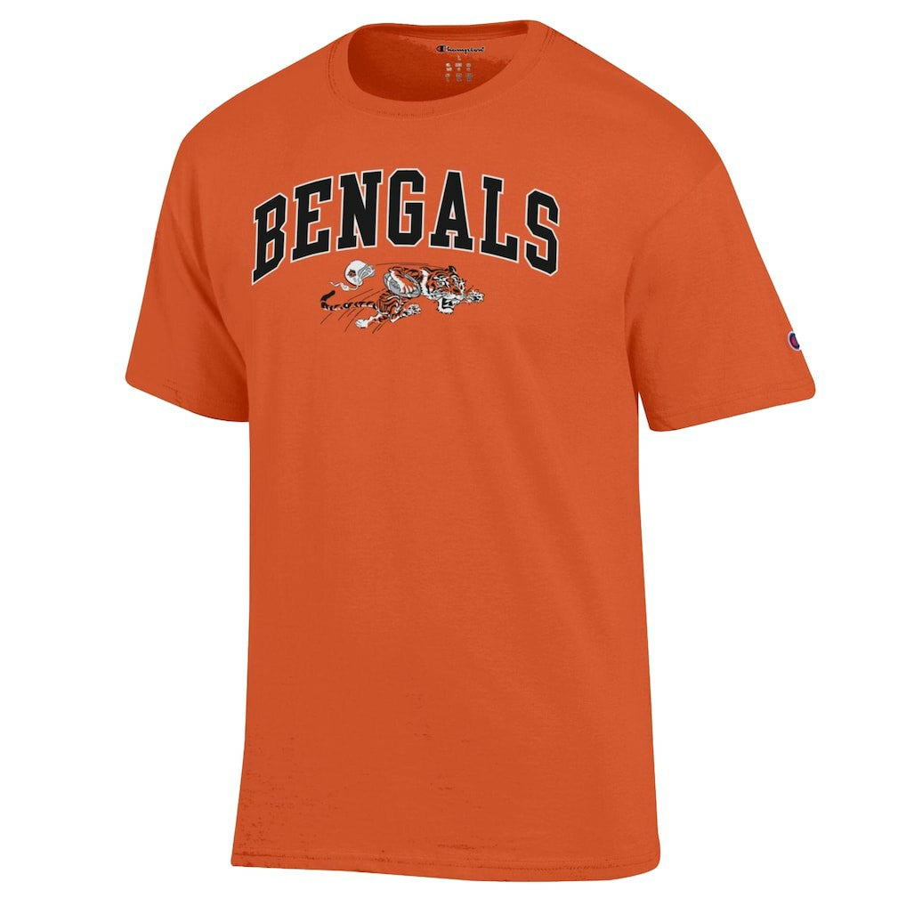 Cincinnati Bengals Champion Arch Over Logo T-Shirt Orange