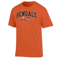 Cincinnati Bengals Champion Arch Over Logo T-Shirt Orange