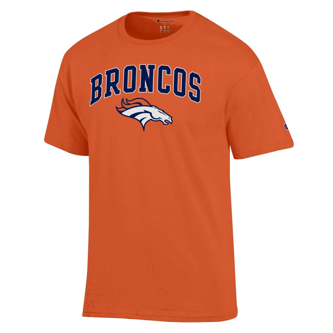 Denver Broncos Champion Arch Over Logo T-Shirt Orange