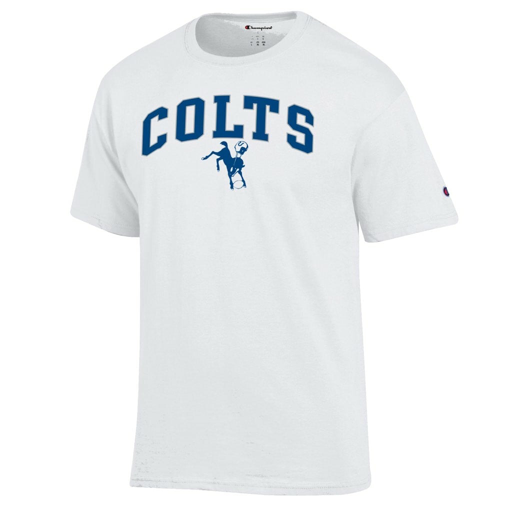 Indianapolis Colts Champion Arch Over Logo T-Shirt White