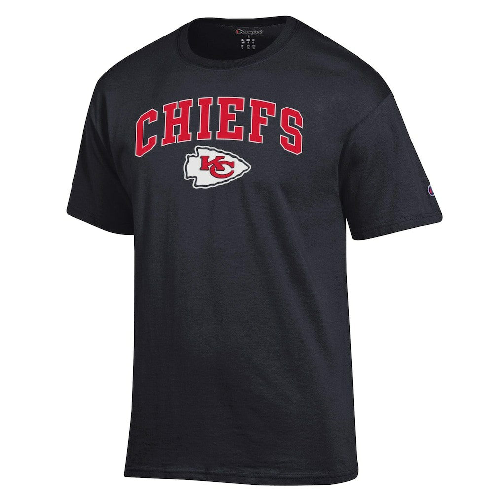 Kansas City Chiefs Champion Arch Over Logo T-Shirt Black