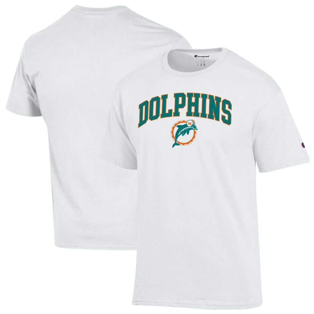 Miami Dolphins Champion Arch Over Logo T-Shirt White