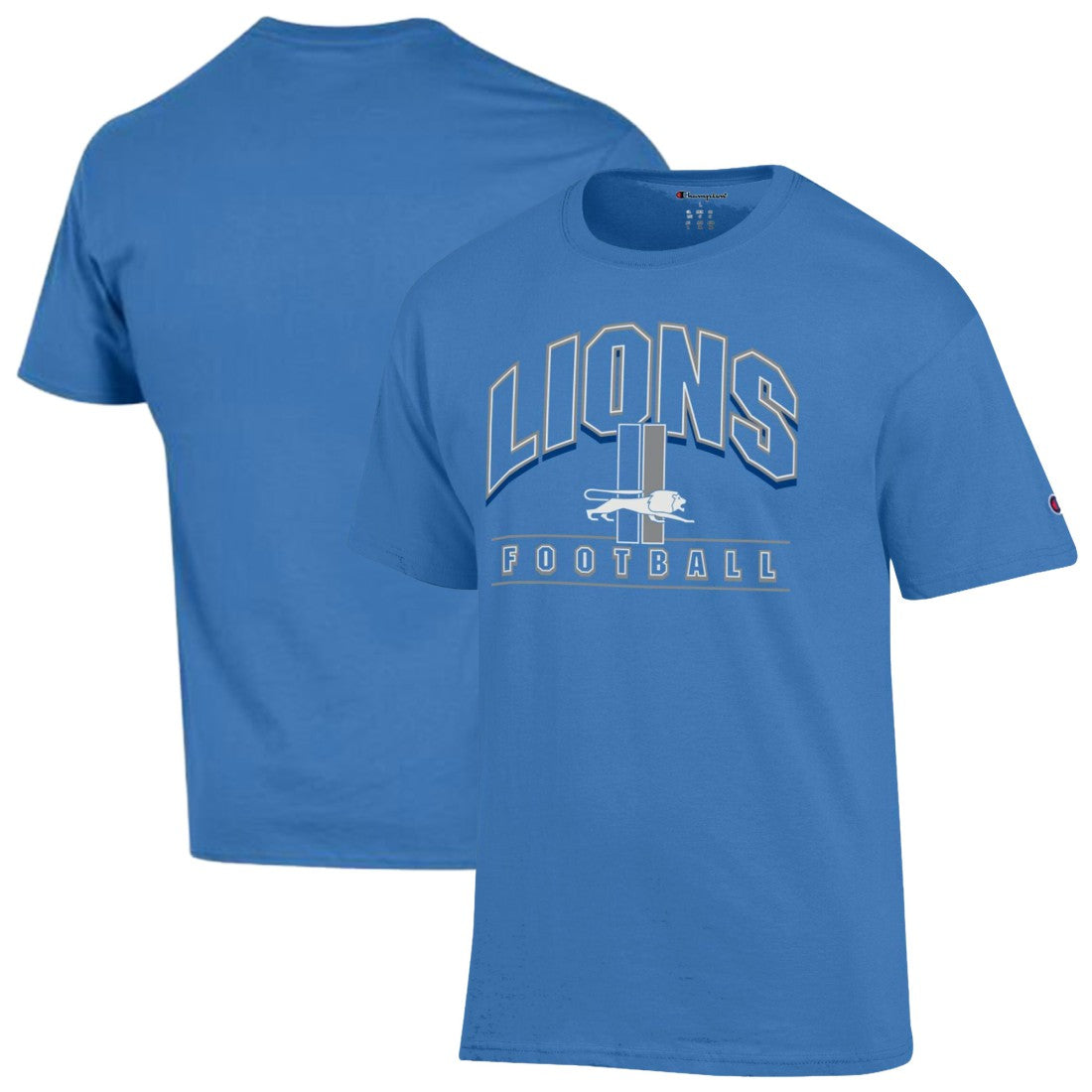 Detroit Lions Champion Jersey T-Shirt Blue