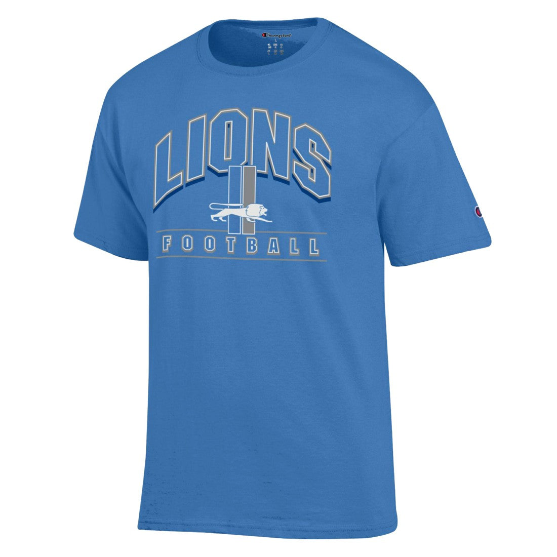Detroit Lions Champion Jersey T-Shirt Blue