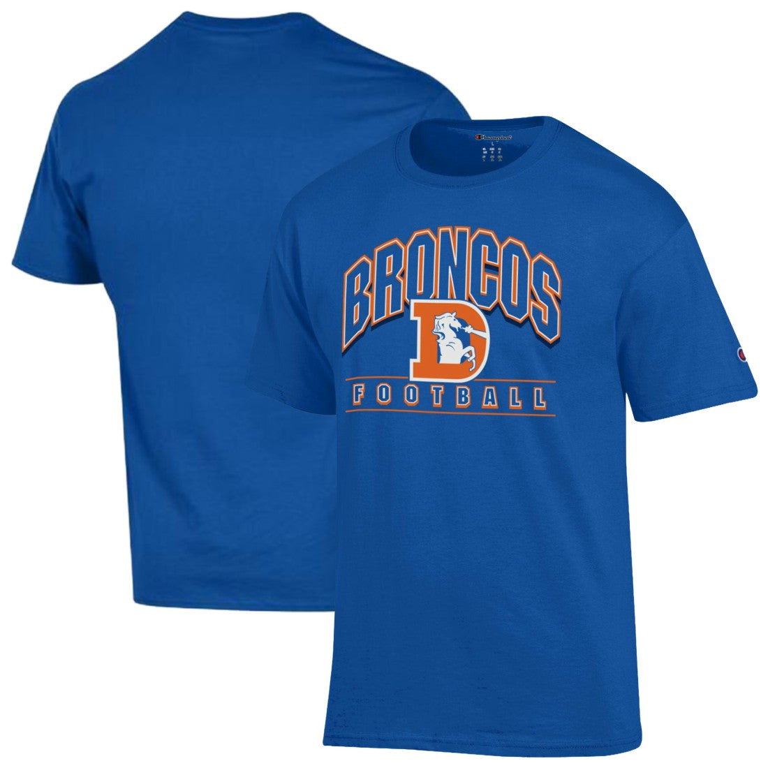 Denver Broncos Champion Jersey T-Shirt Royal
