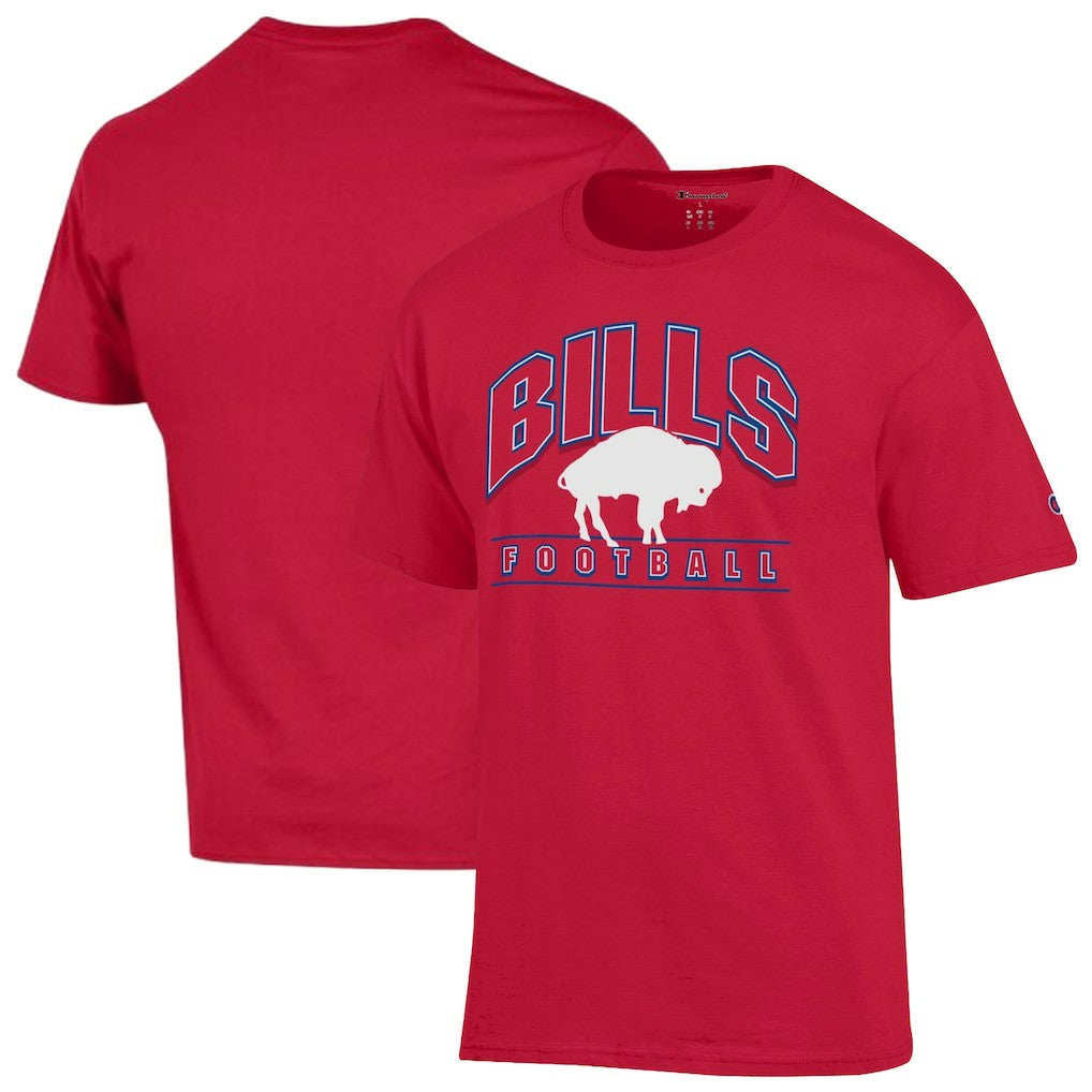Buffalo Bills Champion Jersey T-Shirt Red
