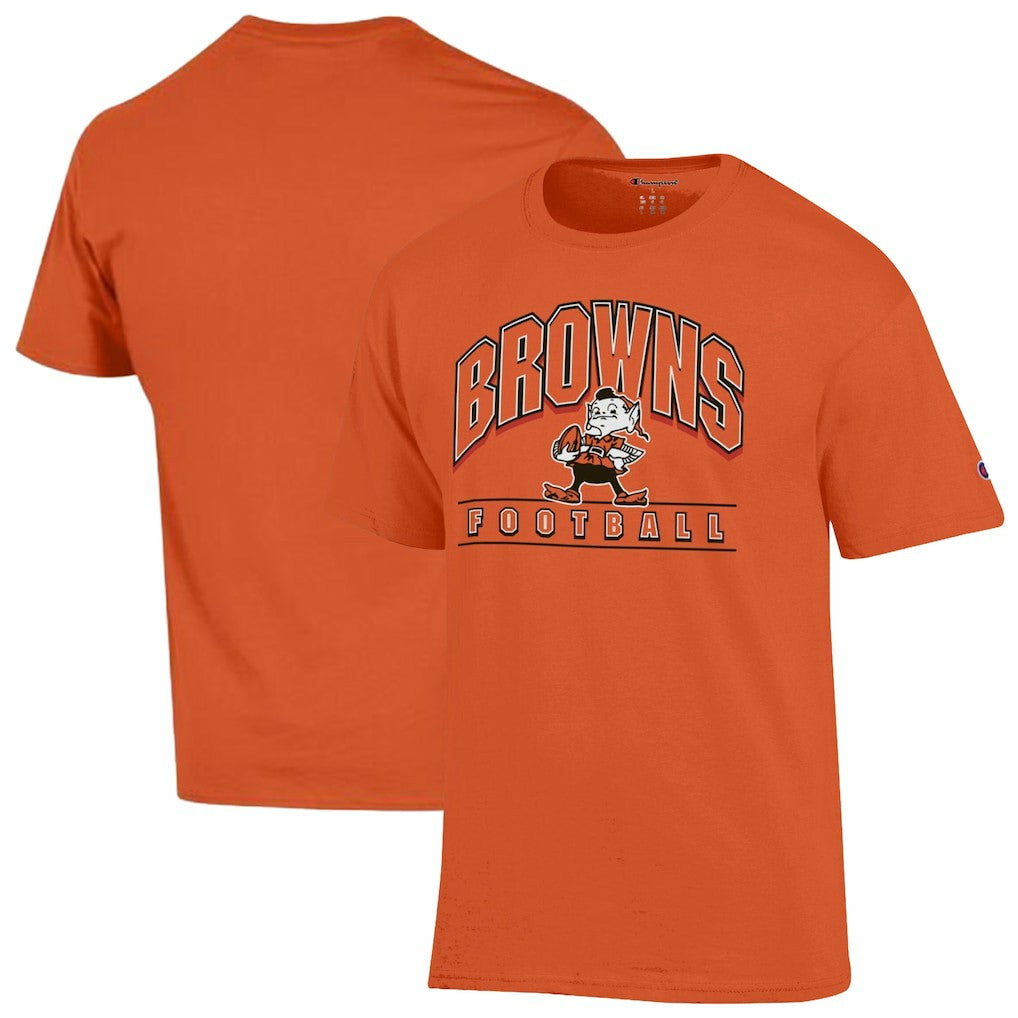 Cleveland Browns Champion Jersey T-Shirt Orange