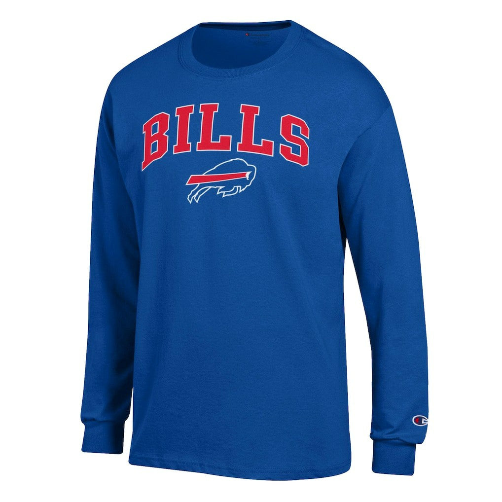 Buffalo Bills Champion Arch Over Logo Long Sleeve T-Shirt Royal
