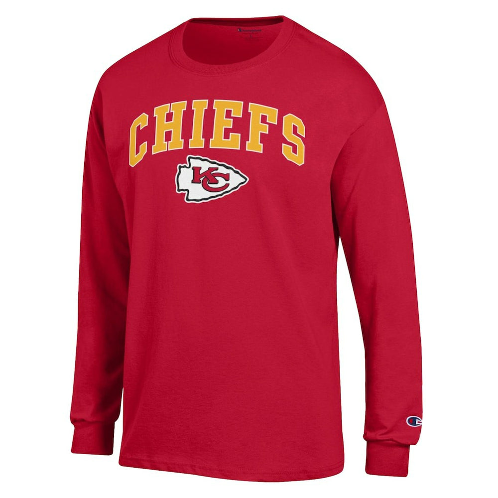 Kansas City Chiefs Champion Arch Over Logo Long Sleeve T-Shirt Red