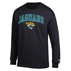 Jacksonville Jaguars Champion Arch Over Logo Long Sleeve T-Shirt Black
