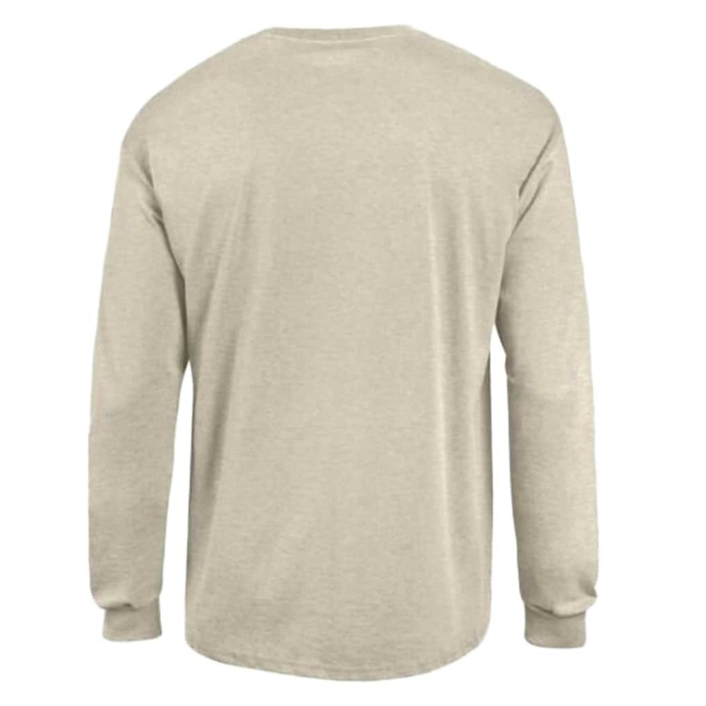 Kansas City Chiefs Champion White Ink Jersey Long Sleeve T-Shirt Oatmeal