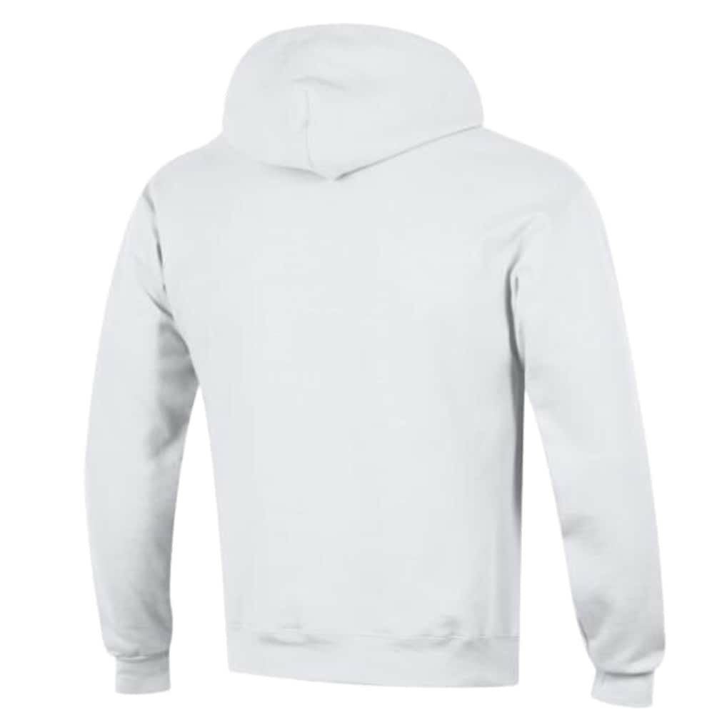 New York Giants Champion Powerblend Arch over Logo Hoodie White