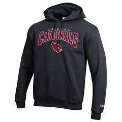 Arizona Cardinals Champion Powerblend Arch over Logo Hoodie Black