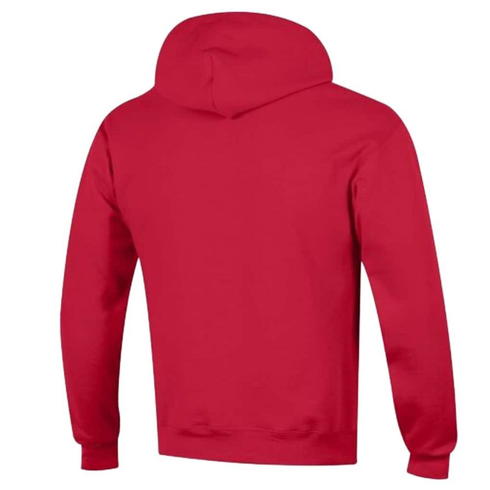 Buffalo Bills Champion Powerblend Arch over Logo Hoodie Red