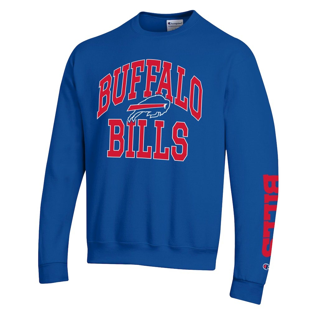 Buffalo Bills Champion Powerblend Fleece Sweatshirt Royal