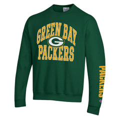 Green Bay Packers Champion Powerblend Fleece Sweatshirt Green