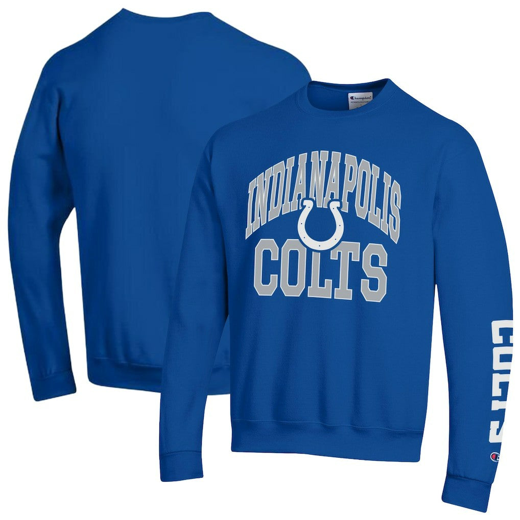 Indianapolis Colts Champion Powerblend Fleece Sweatshirt Royal