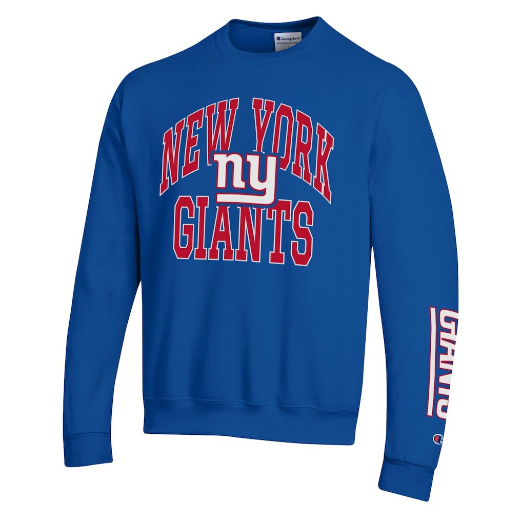 New York Giants Champion Powerblend Fleece Sweatshirt Royal
