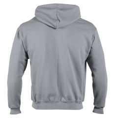 Los Angeles Chargers Champion Powerblend Fleece Full-Zip Hoodie Heather Gray