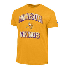 Minnesota Vikings Champion Ultimate Tri-Blend T-Shirt Heather Gold