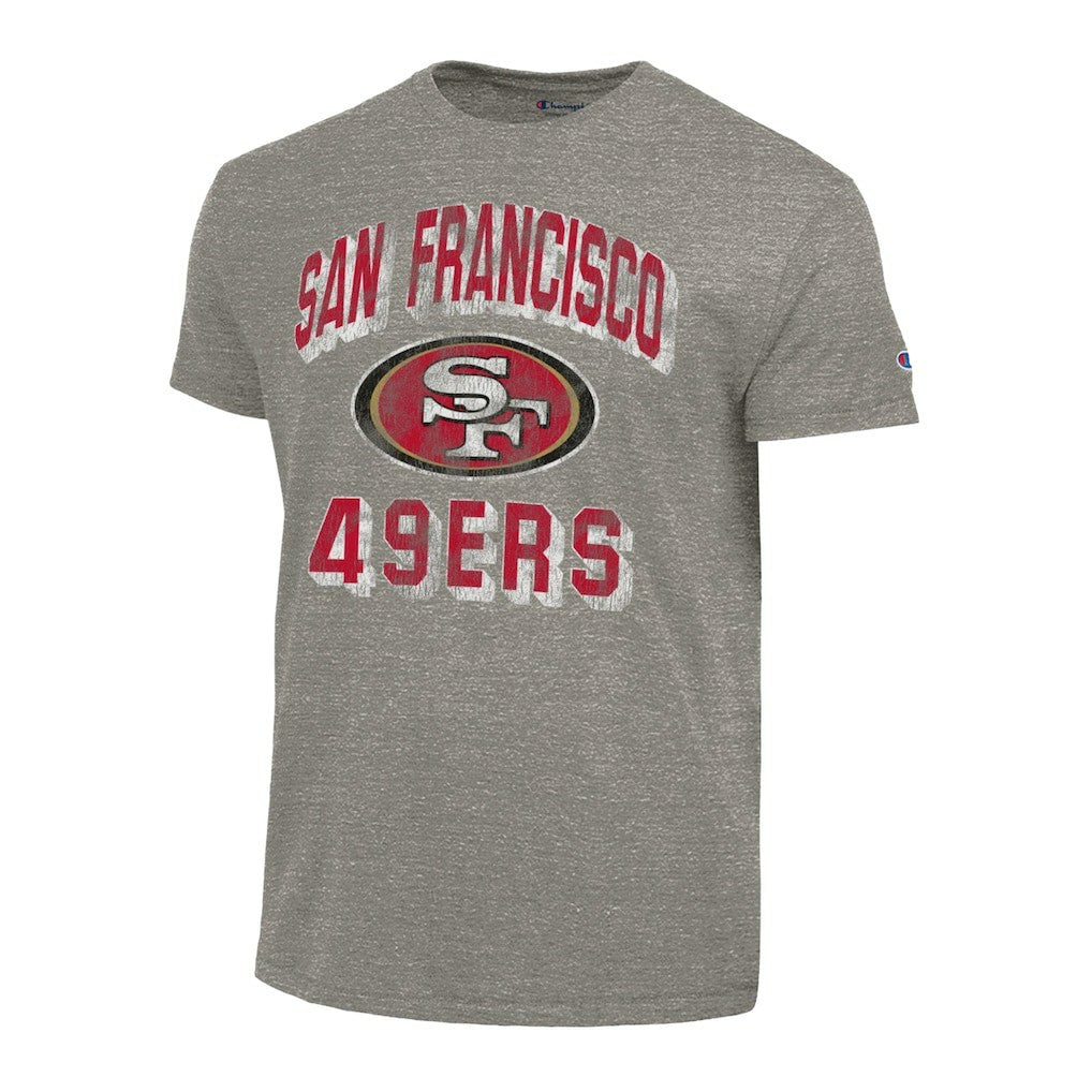 San Francisco 49ers Champion Ultimate Tri-Blend T-Shirt Charcoal
