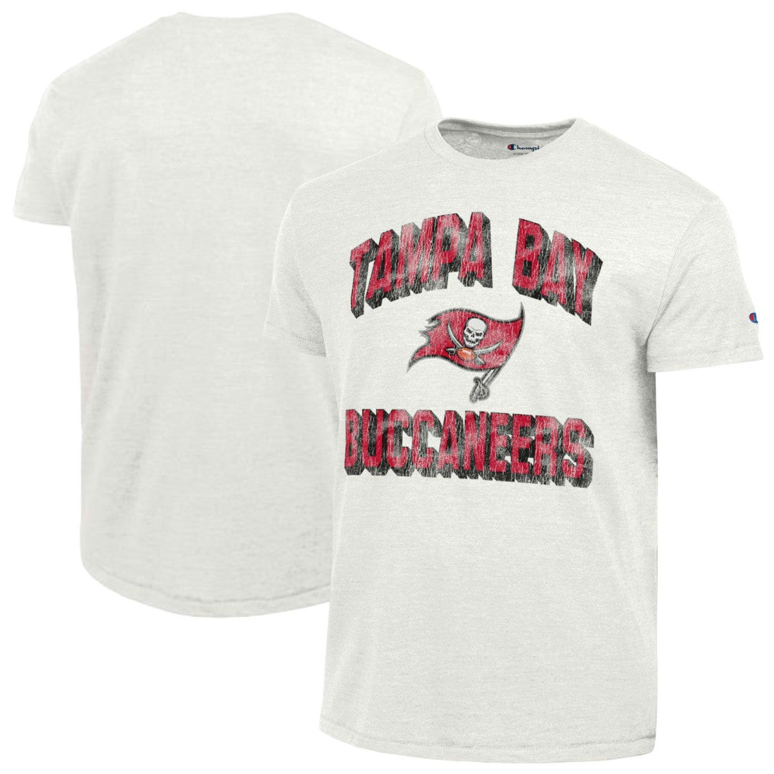Tampa Bay Buccaneers Champion Ultimate Tri-Blend T-Shirt White