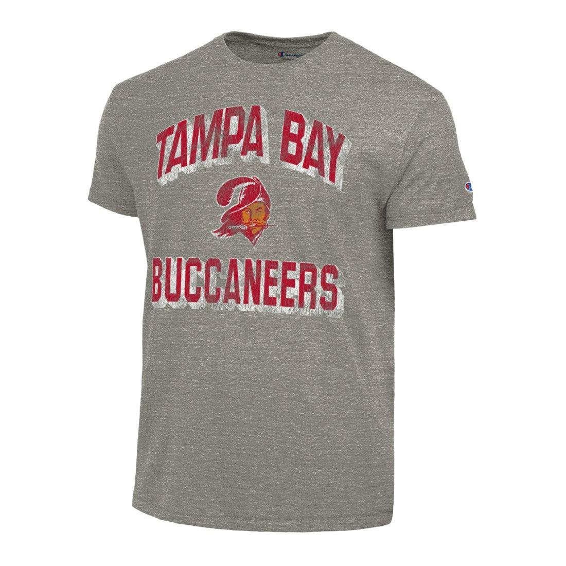 Tampa Bay Buccaneers Champion Ultimate Tri-Blend T-Shirt Charcoal