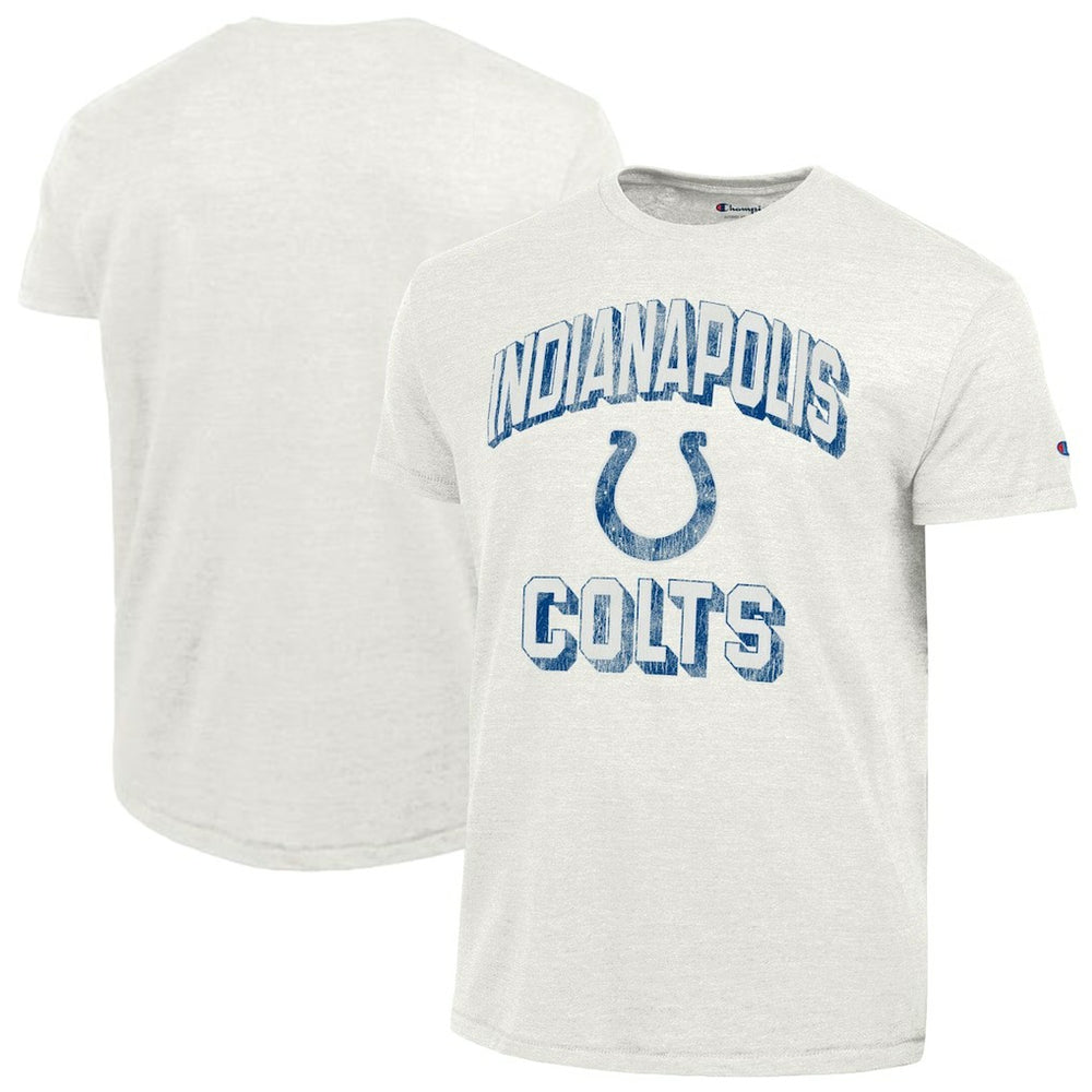 Indianapolis Colts Champion Ultimate Tri-Blend T-Shirt White