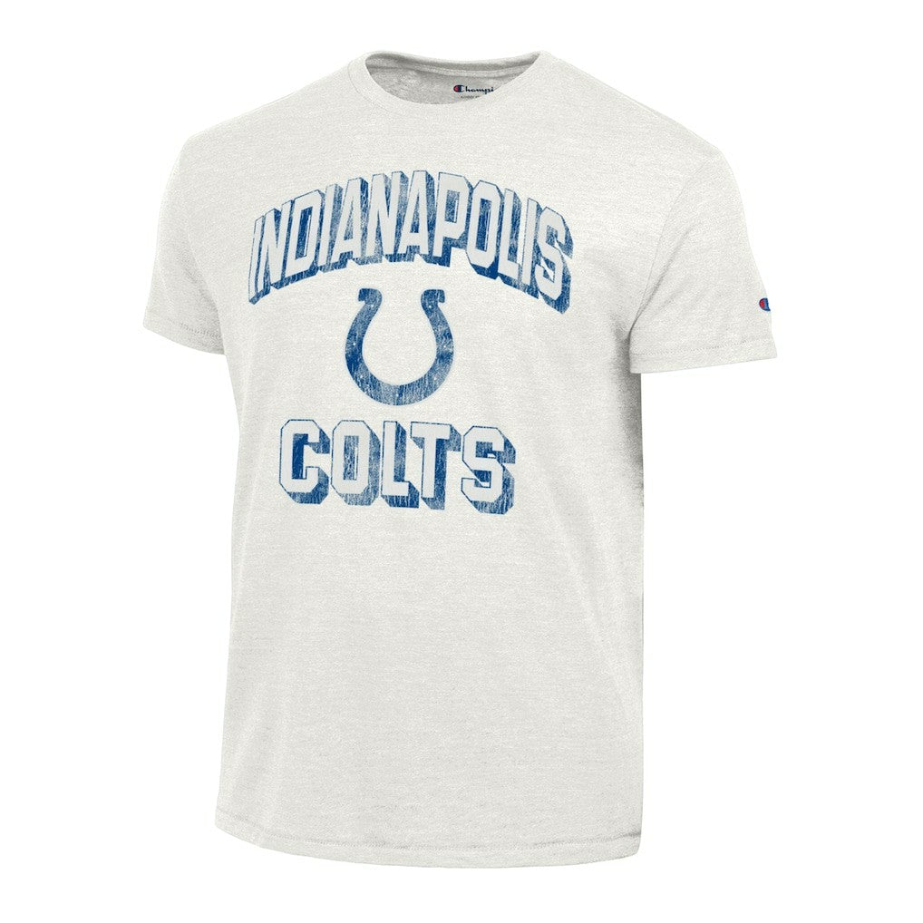 Indianapolis Colts Champion Ultimate Tri-Blend T-Shirt White