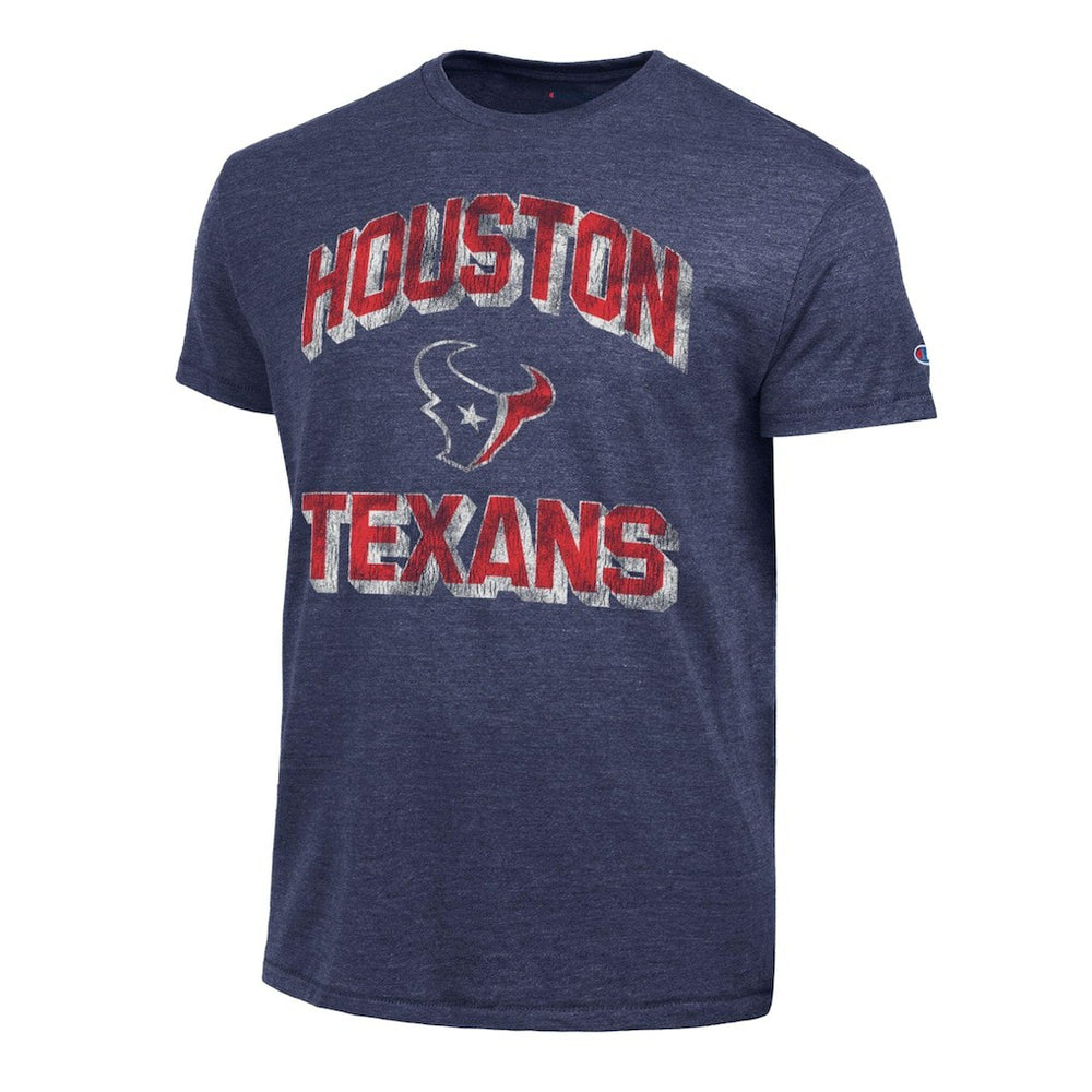 Houston Texans Champion Ultimate Tri-Blend T-Shirt Navy