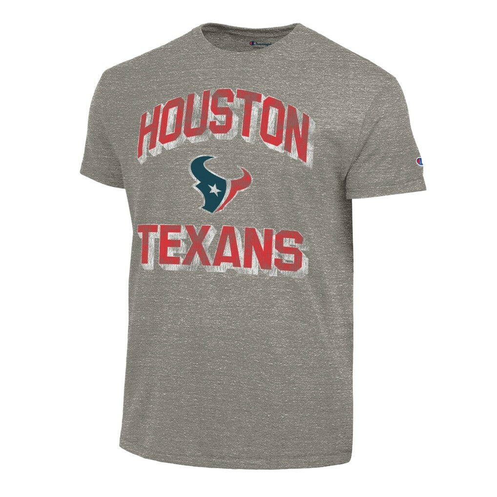 Houston Texans Champion Ultimate Tri-Blend T-Shirt Charcoal