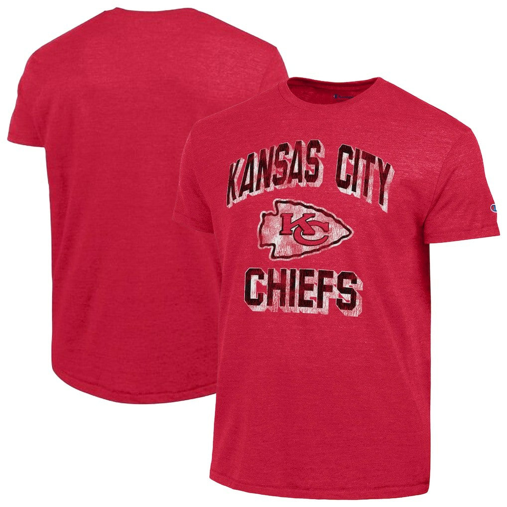 Kansas City Chiefs Champion Ultimate Tri-Blend T-Shirt Red