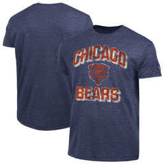 Chicago Bears Champion Ultimate Tri-Blend T-Shirt Heather Navy