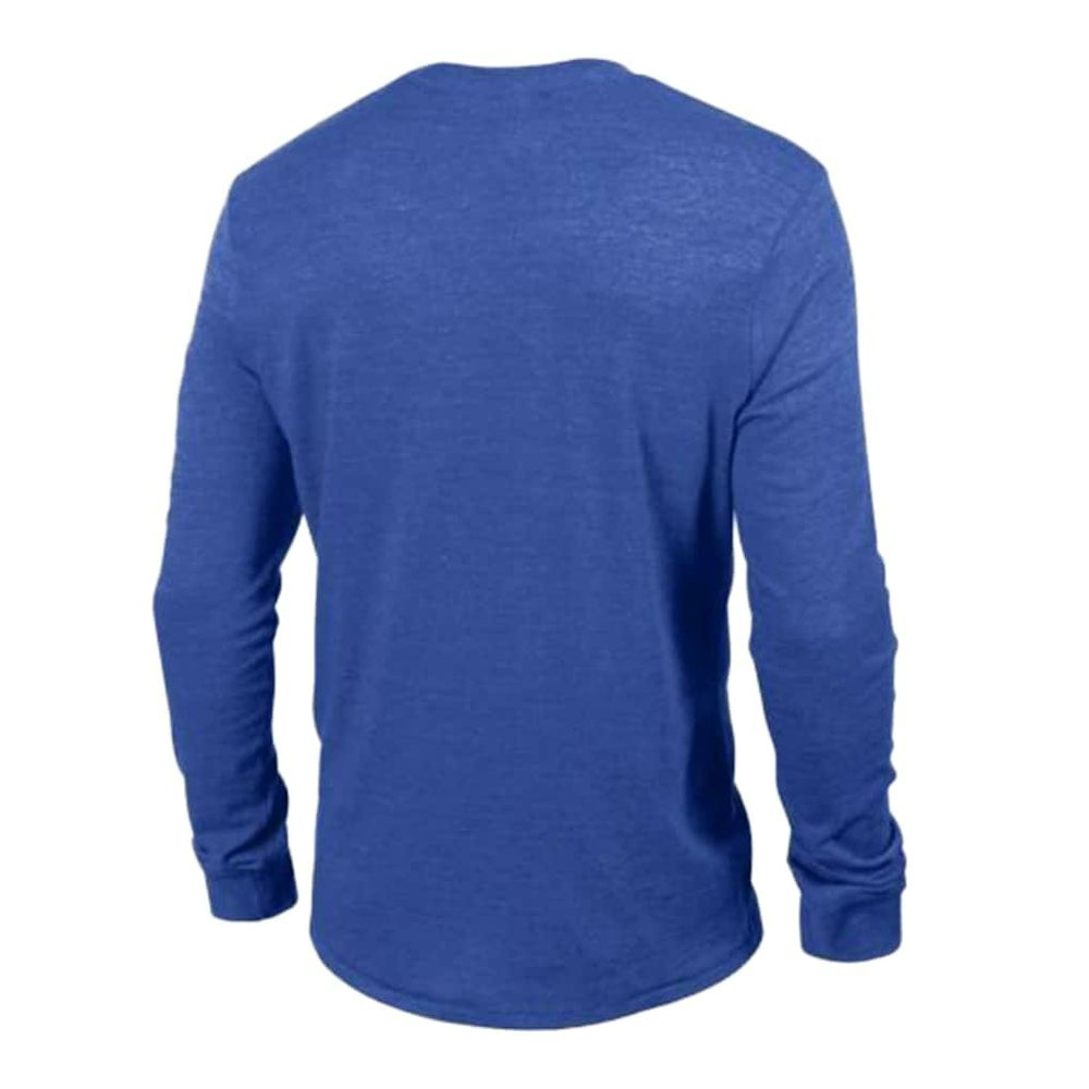 Buffalo Bills Champion Ultimate Tri-Blend Long Sleeve T-Shirt Heather Royal