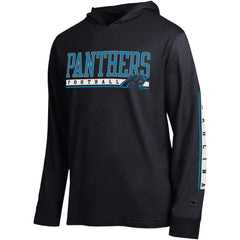 Carolina Panthers Champion All Star Hoodie T-Shirt Black