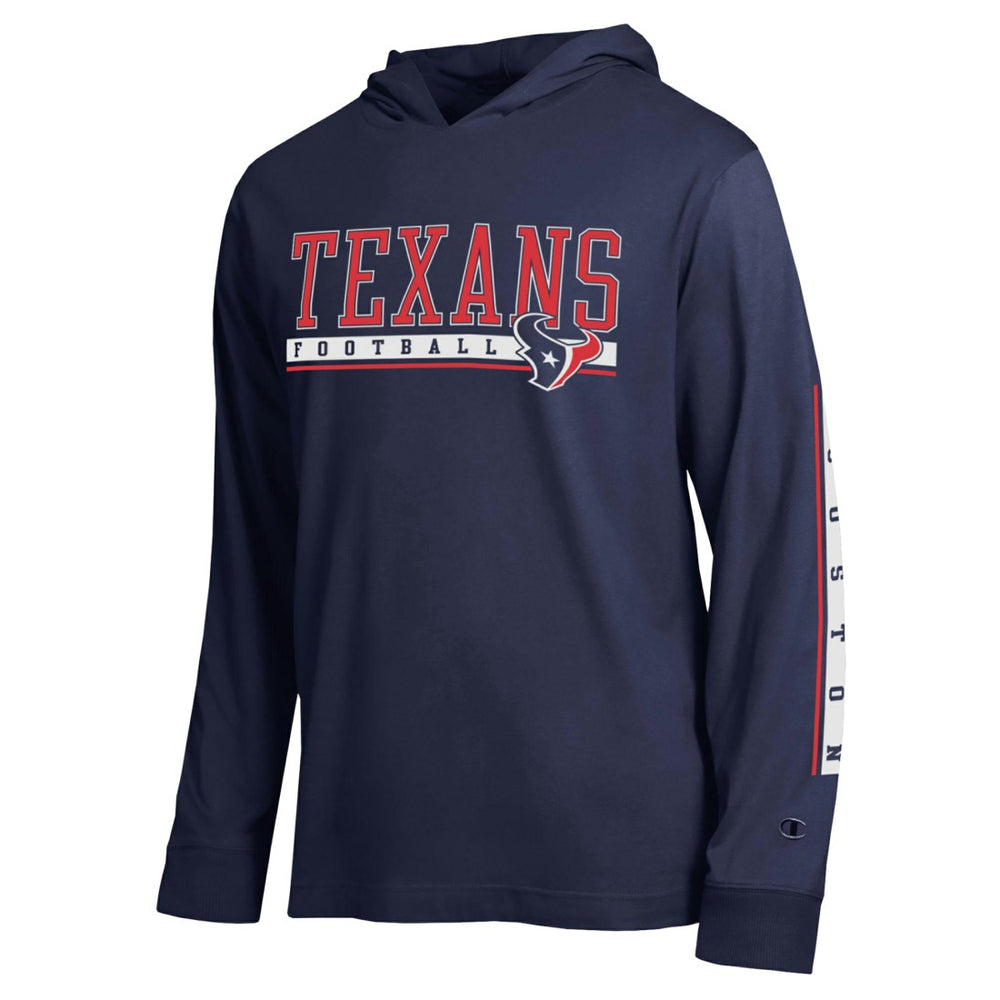 Houston Texans Champion All Star Hoodie T-Shirt Navy