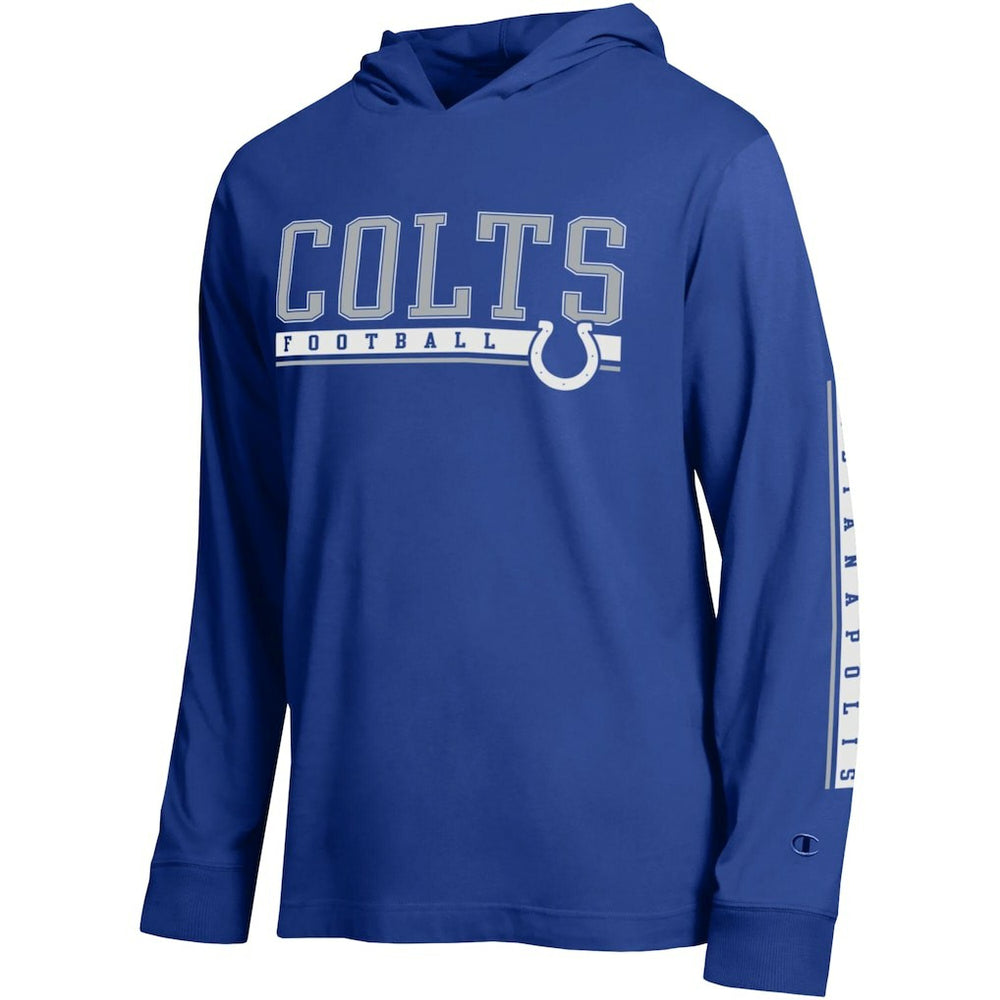 Indianapolis Colts Champion All Star Hoodie T-Shirt Royal