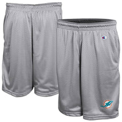 Miami Dolphins Champion Classic Mesh Shorts Gray