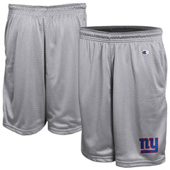 New York Giants Champion Classic Mesh Shorts Gray
