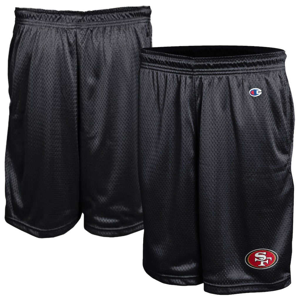 San Francisco 49ers Champion Classic Mesh Shorts Black