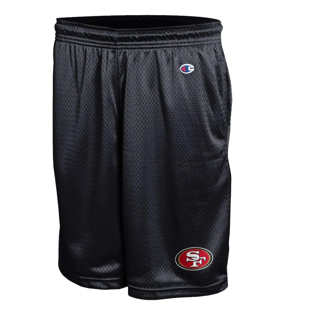 San Francisco 49ers Champion Classic Mesh Shorts Black